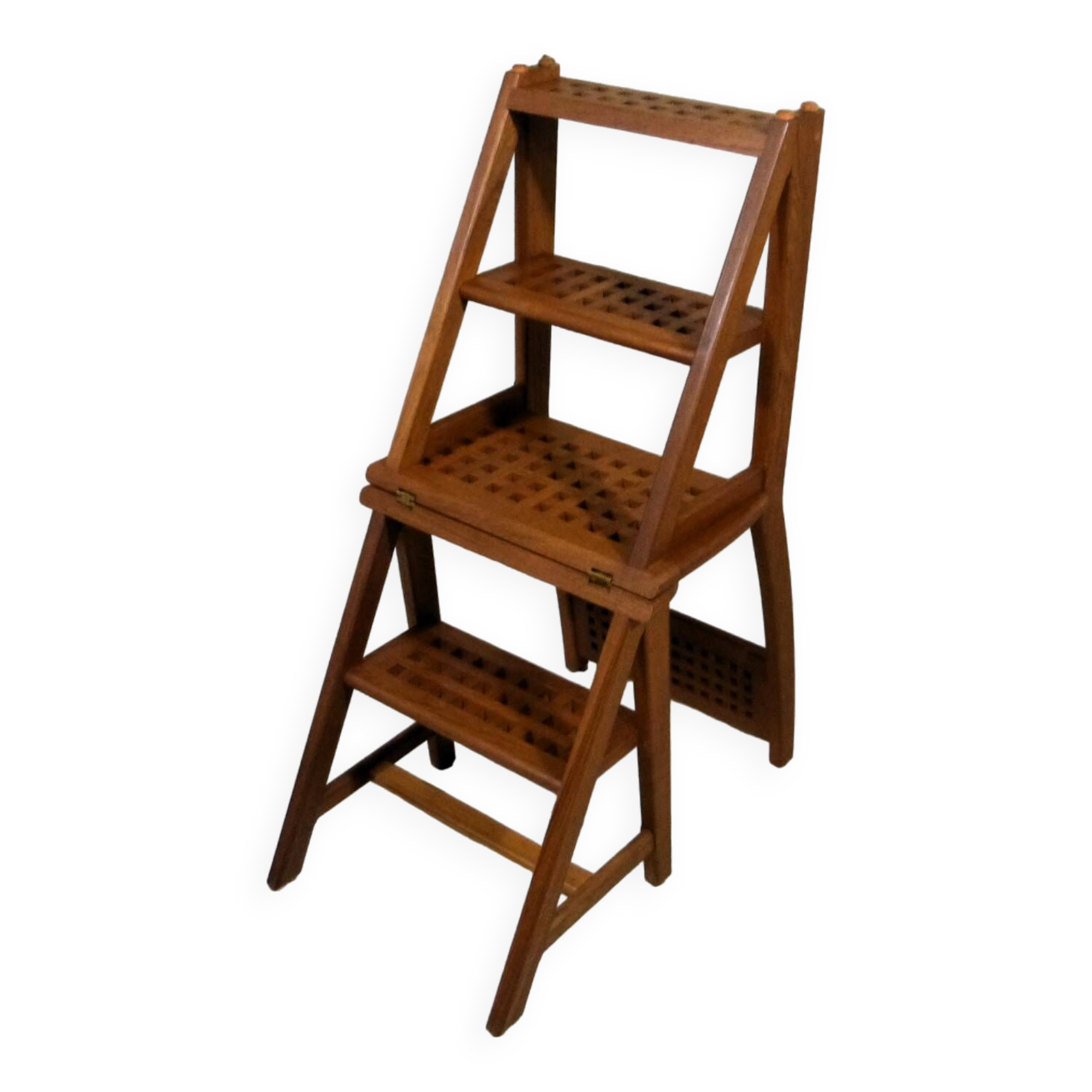 Teak library step chair, Denmark