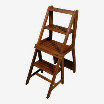 Teak library step chair, Denmark