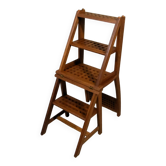 Teak library step chair, Denmark