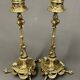 Pair of Art Nouveau Candlesticks (1900)in bronze