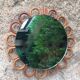 Mirror rattan 22x22cm