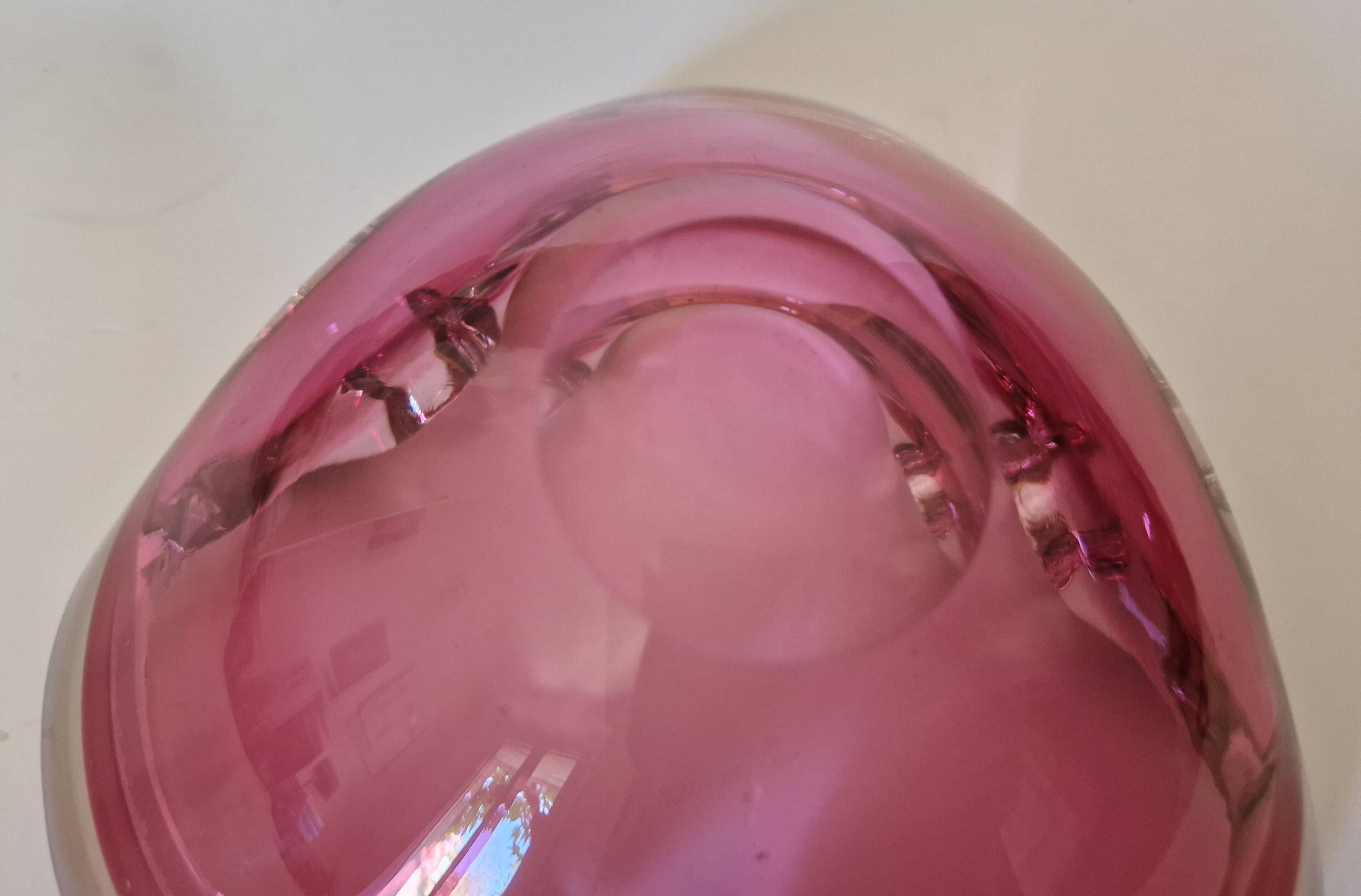 Ashtray or pocket emptier Murano by Flavio Poli 1960