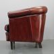 Fauteuil en cuir vintage, Tchécoslovaquie