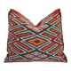 Berber Cushion, Vintage Moroccan Rug Cushion Cover, Berber Wool Cushion Covers