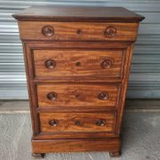 High chest of drawers Louis Philippe mid-19th century