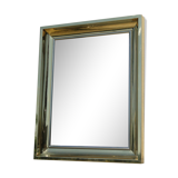 Vintage brass mirror 1970 France