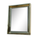 Vintage brass mirror 1970 France