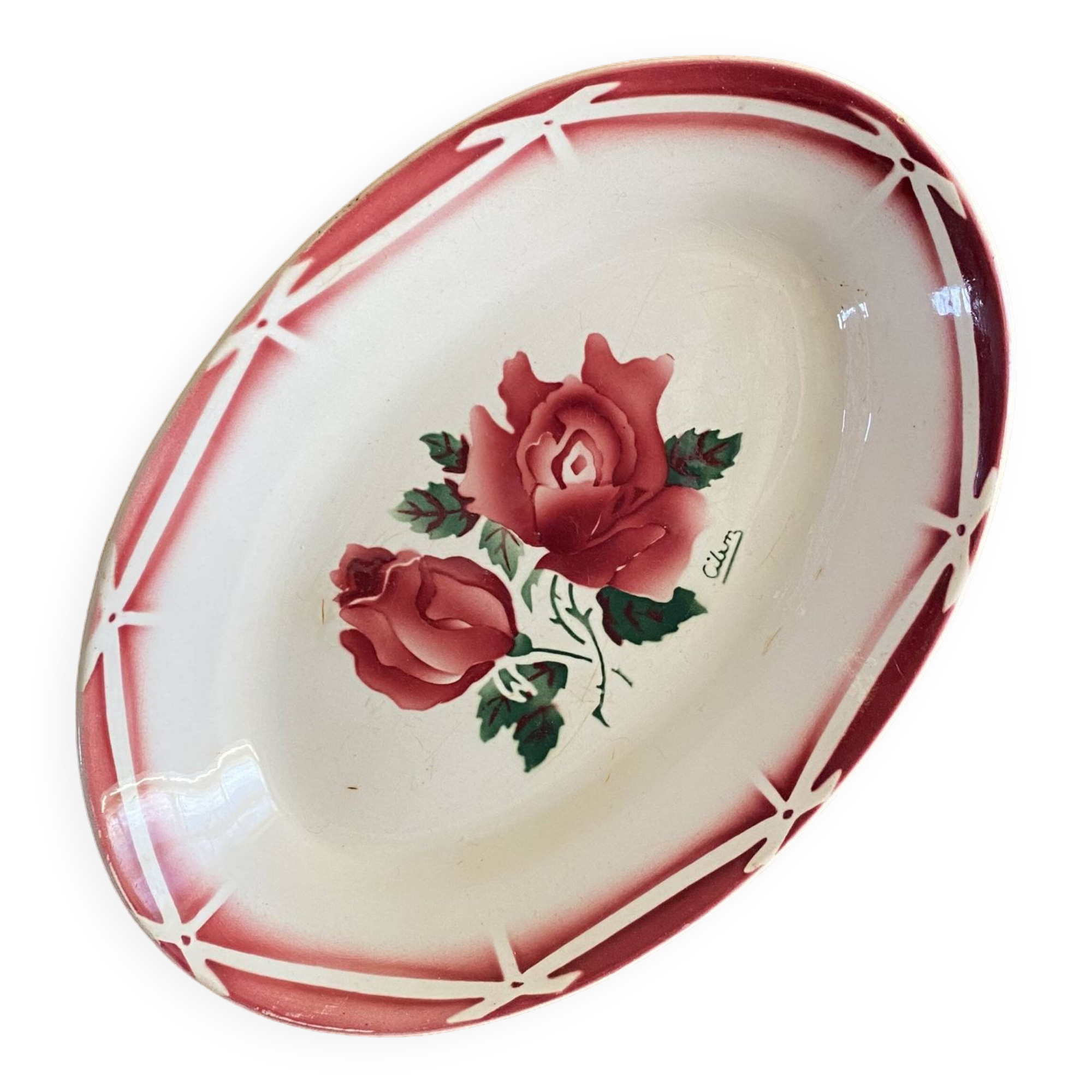 Sarreguemines iron earth ravine "Cibon"