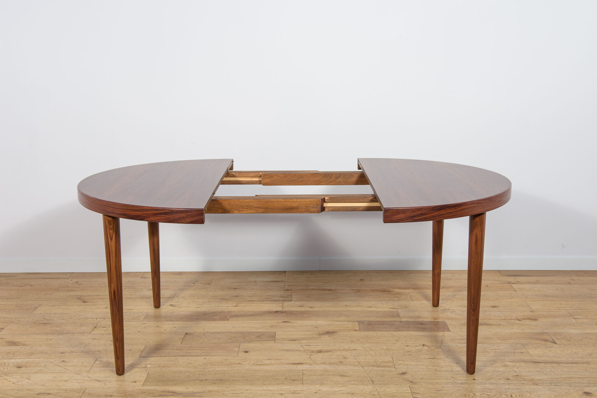 Mid-Century Extendable Rosewood Dining Table by Kai Kristiansen for Feldballes Furniture Factory, Denmark, 1960s