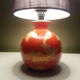 Lamp golden Carp Koi pattern
