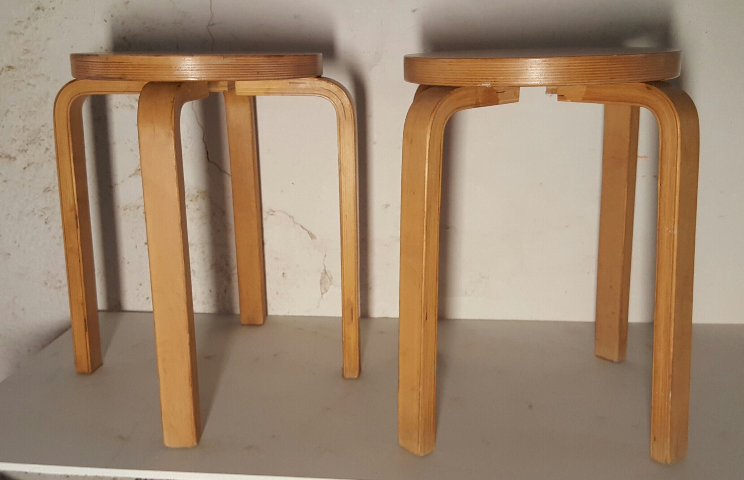 Stools by Aalto Alvar Tabourets