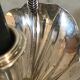 Vintage Olri silver metal candlestick