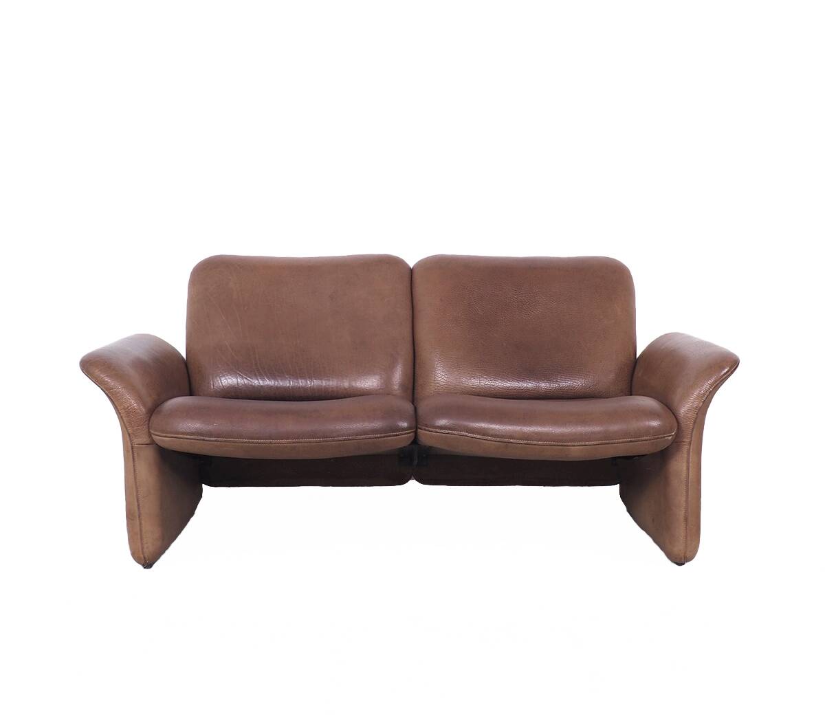 De Sede Brown Leather Ds 50 Sofa, 1970s