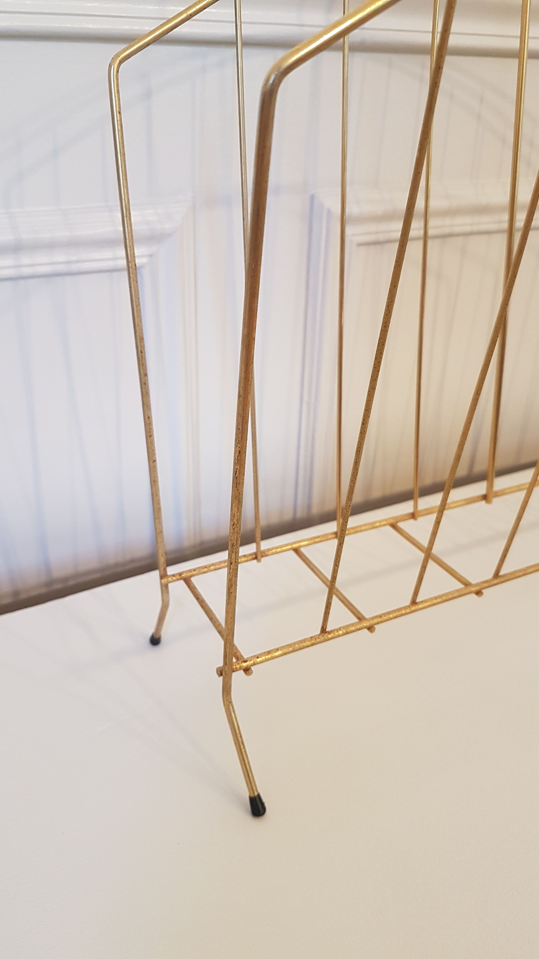 Brass magazine holder