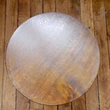 Tabouret tripode pieds torsadés