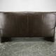 Jori Dark Brown Leather Two Seat Sofa, Belgium, 1990s