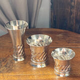 Silver-plated timbales