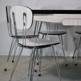 Formica 1950 table and chairs