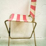 Folding camping chair