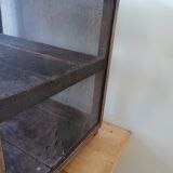 Garde manger vintage en bois à suspendre, ancien