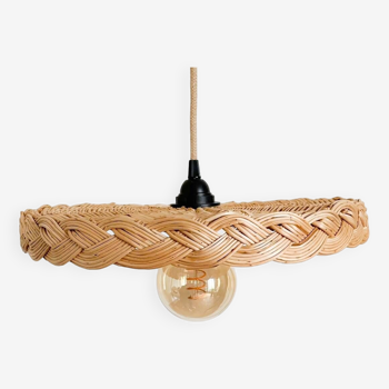 Rattan pendant light