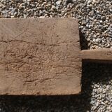Ancien gros billot de ferme, planche à découper