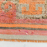 3x10 vintage runner rug, 89x312cm
