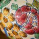 Vase early 20th century floral decoration Gouda