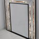 Luigi Brusotti Mid-Century Modern Italian Decorated Mirror, 1940s