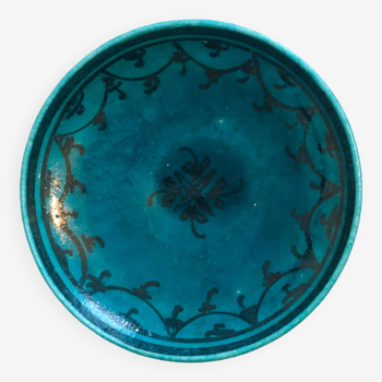 Blue ceramic bowl