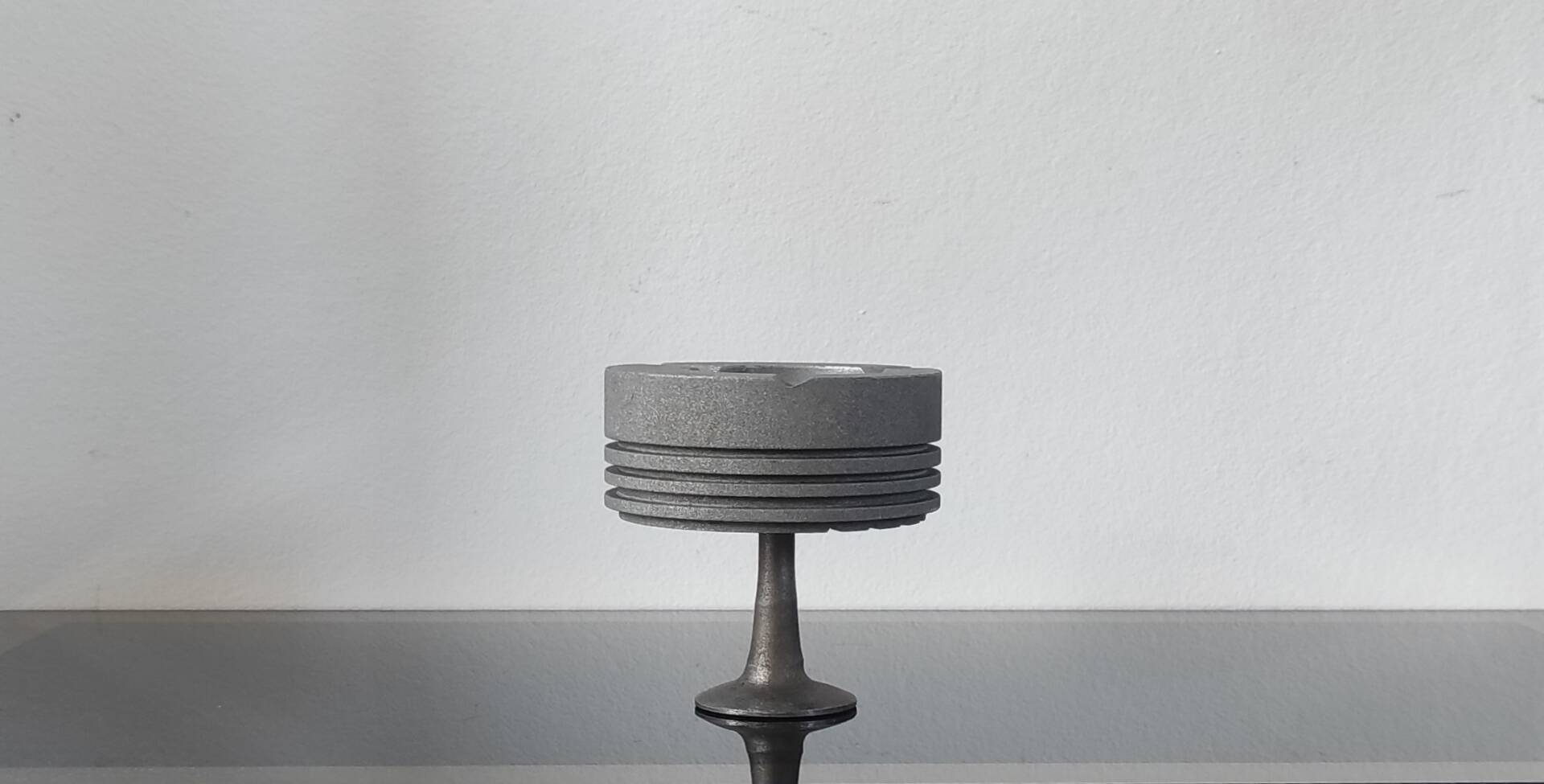 Vintage industrial ashtray