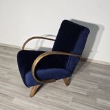 Art deco armchair by Jindrich Halabala, 1940s