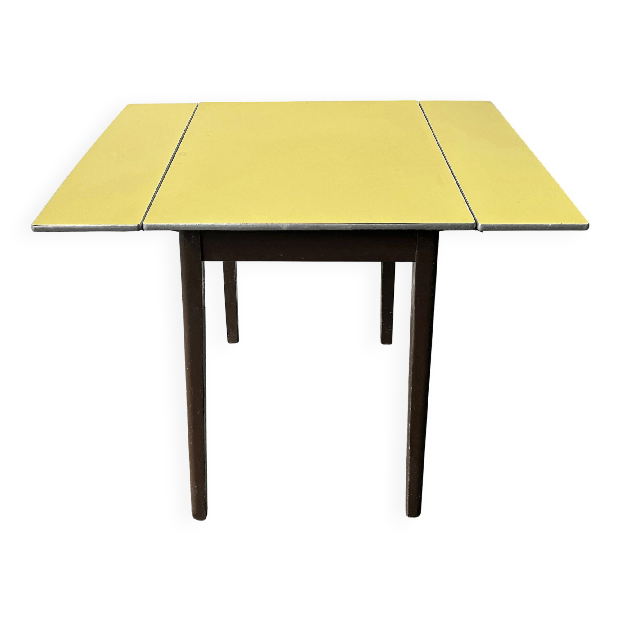 Mid-Century vintage 1960s dining / kitchen / Formica drop leaf table