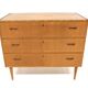 Scandinavian oak chest of drawers, Sweden, 1960