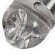 Raak Amsterdam - B 1015 - suspended lamp 'bullet' - aluminium - crystal - 1960s