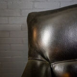 Original black leather Joris clubchair