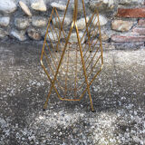 Golden magazine holder