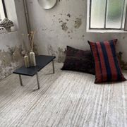 Pair of vintage XXL Kilim cushions