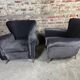 Paire de fauteuils italien vintage 1950 par Isa Bergamo