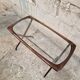 Vintage table basse conception italienne années 50 style ico & luisa parisi.