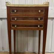 small mahogany chiffonnier table