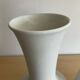 Trio of Op Art vases by KPM Germany in biscuit porcelain