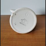 Badonviller earthenware milk jug