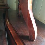 Chesterfield armchair in upholstered leather