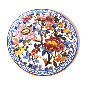 Large dish ceramic of Gien