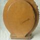 Mirror to be placed in wood and shell