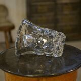 Crystal vase signed Daum Nancy France 1970s