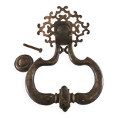 Antique bronze door knocker