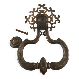 Heurtoir porte ancien en bronze