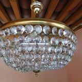 Ceiling chandelier with tassels